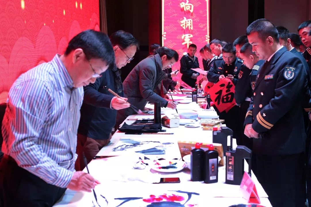 2020年“我們的中國夢”—文化進萬家暨送“文化年貨”系列活動｜省文聯(lián)文藝志愿服務(wù)書畫小分隊走進軍營(圖10)