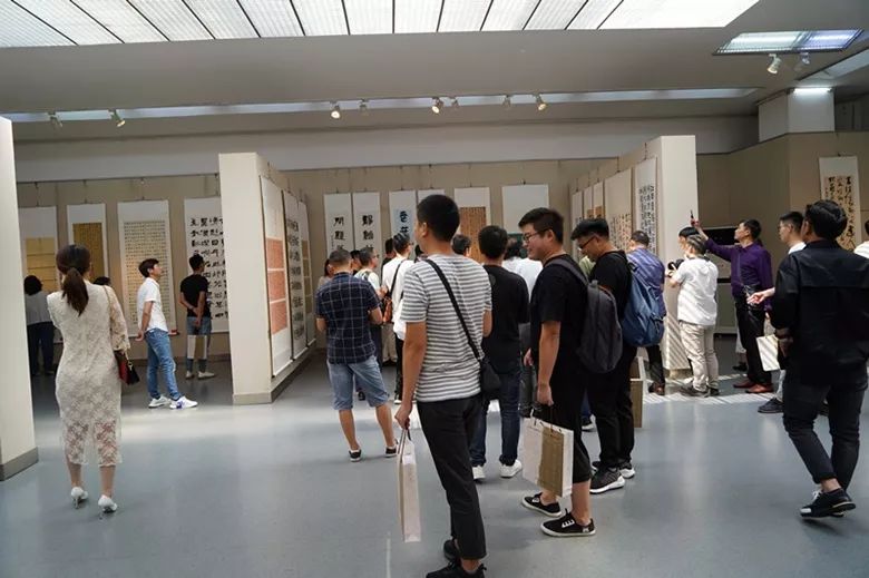 青春心向黨 墨舞新時(shí)代—安徽省青年書(shū)法篆刻作品展在合肥舉辦(圖4)