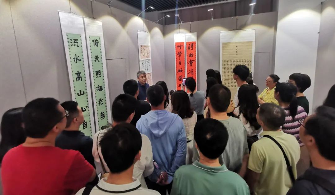 雛鳳聲清——蚌埠市書法重點人才班成果展在市文藝中心開幕(圖10)