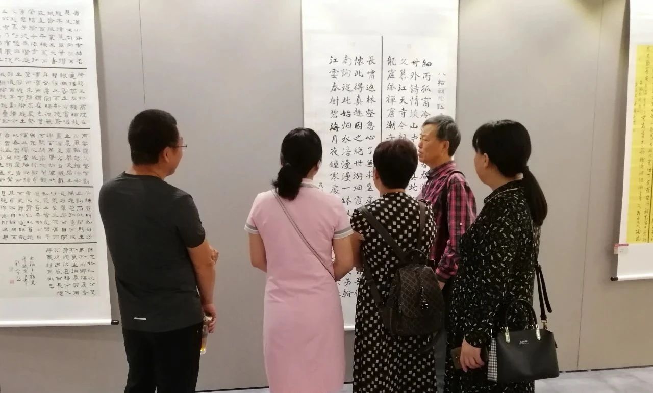 雛鳳聲清——蚌埠市書法重點人才班成果展在市文藝中心開幕(圖11)