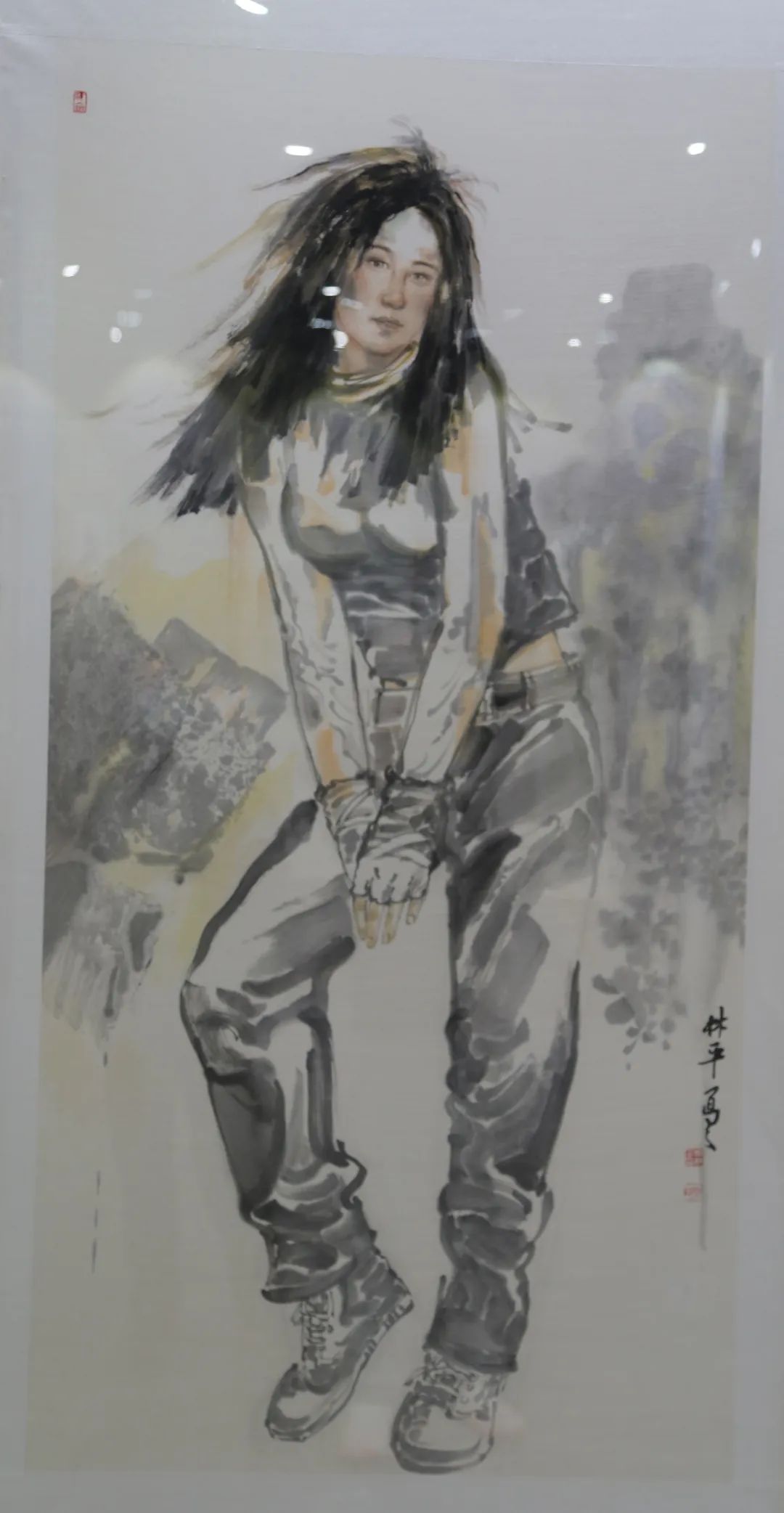 傳承紅色文化 攜手共迎小康｜蘇皖兩省六市書畫展在蚌埠開幕(圖25)