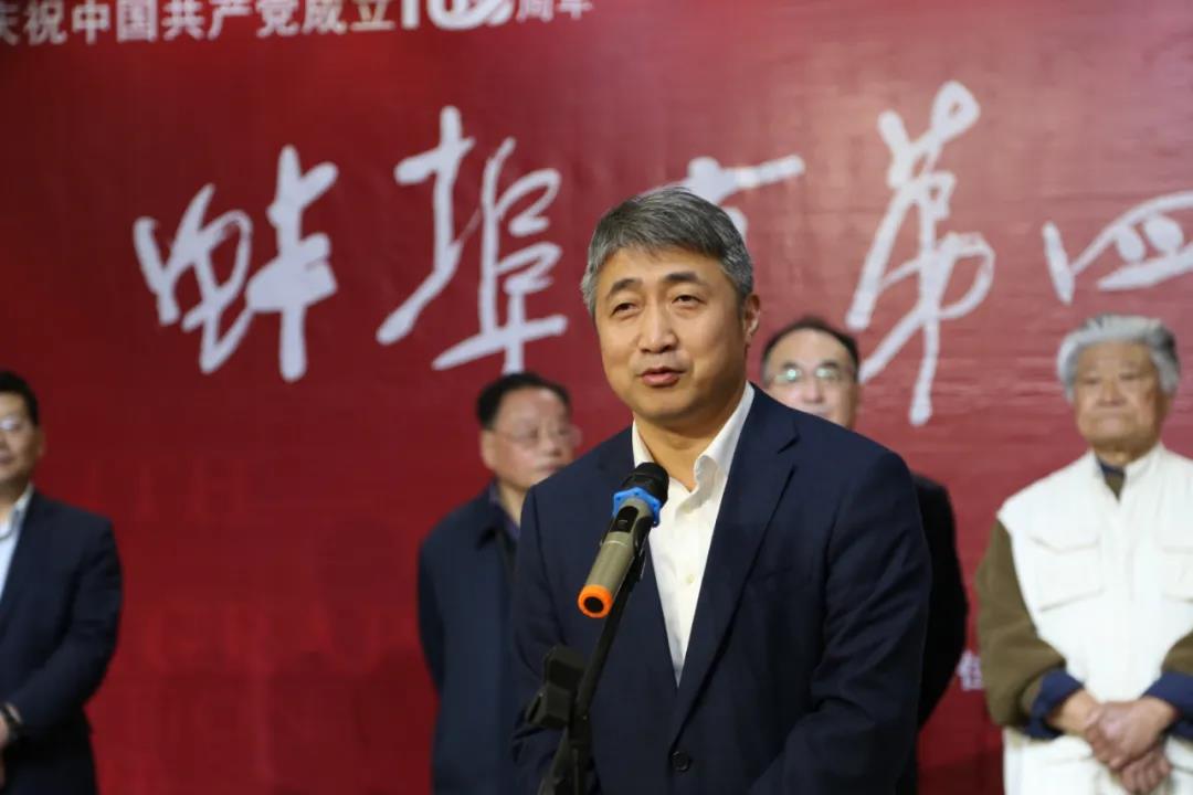 慶祝中國共產(chǎn)黨成立100周年《蚌埠市第四屆書法大展》開幕(圖2) 慶祝中國共產(chǎn)黨成立100周年《蚌埠市第四屆書法大展》開幕(圖2)